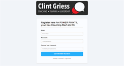 Desktop Screenshot of clintgriess.com